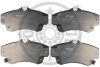 Гальмівні колодки дискові Optimal BP-12089 (фото 1)