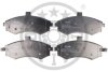 Гальмівні колодки дискові Optimal BP-12219 (фото 1)