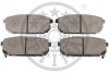 Гальмівні колодки дискові Optimal BP-12261 (фото 2)