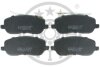Гальмівні колодки дискові Optimal BP-12262 (фото 1)