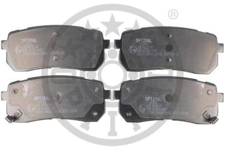Гальмівні колодки дискові Optimal BP-12282