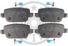 Гальмівні колодки дискові Optimal BP-12322 (фото 1)