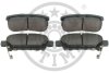 Гальмівні колодки дискові Optimal BP-12356 (фото 2)