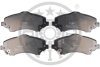 Гальмівні колодки дискові Optimal BP-12381 (фото 1)