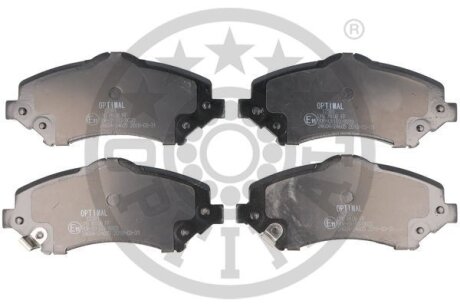 Гальмівні колодки дискові Optimal BP-12381