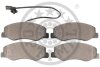 Гальмівні колодки дискові Optimal BP-12417 (фото 2)