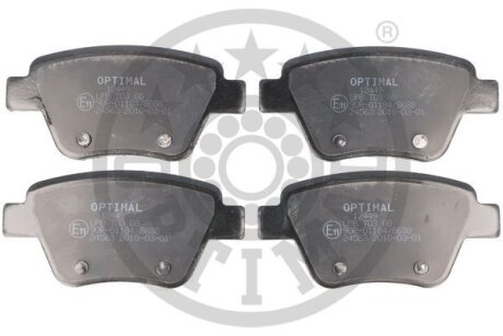 Гальмівні колодки дискові Optimal BP-12449 (фото 1)