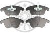 Гальмівні колодки дискові Optimal BP-12505 (фото 1)