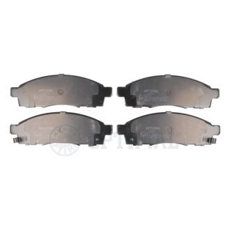 Гальмівні колодки дискові Optimal BP-12537