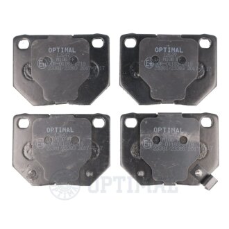 Гальмівні колодки дискові Optimal BP-12647
