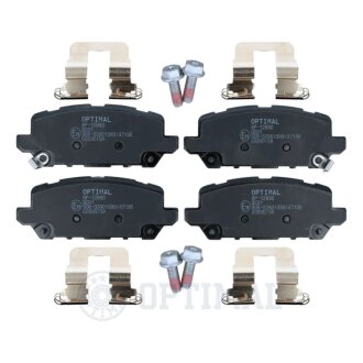 Гальмівні колодки дискові Optimal BP-12890