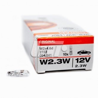 Лампа 12V W2.3W 2.3W W2x4.6d OSRAM 2723