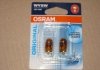 Лампа WY5W; WY5W 12V 5W W2,1X9,5D оранжева 2шт OSRAM 282702B (фото 2)