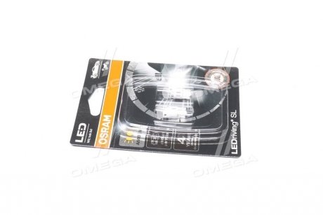 Лампа светодиодная WY5W 2500K 12V 1W W2.1X9.5D LEDriving SL (выр-во) OSRAM 2827DYP-02B (фото 1)