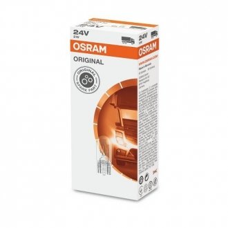 Лампа розжарювання W2W 24V 2W OSRAM 2840