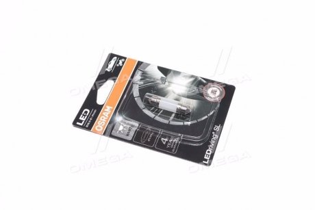 Лампа светодиодная C5W 12V 1W SV8.5 LEDriving SL (41mm) (выр-во) OSRAM 6413DWP-01B