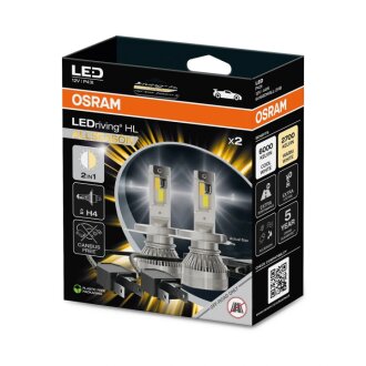 Комплект світлодіодних автоламп OSRAM 64193DWALL-2HB