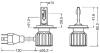 Комплект світлодіодних автоламп OSRAM 64193DWBRT-2HFB (фото 3)