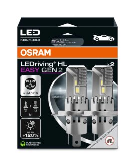 Лампа розжарювання, фара дальнього світла OSRAM 64193DWESY22HB