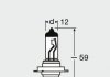 Лампа CLASSIC H7 12V 55W PX26D (картонна упаковка) OSRAM 64210CLC (фото 2)