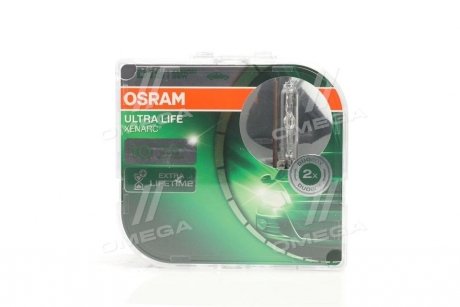 Лампа ксенонова D1S XENARC ULTRALIFE 85В, 35Вт, PK32d-2 (компл) (вир-во) OSRAM 66140ULT-DUO