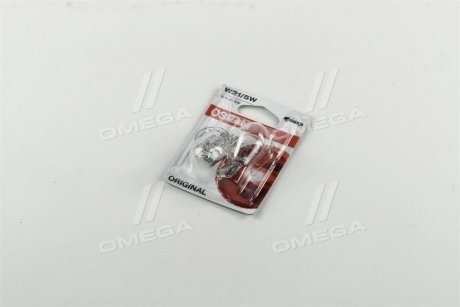 Лампа допоміжн. освітлення 12V 21/5W W3x16q (2 шт) blister OSRAM 7515-02B (фото 1)