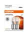 Автолампа 21/5W 12V BAY15D (к/т 2 шт) OSRAM 7528-2BL (фото 1)