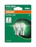 Автолампа 12V P21/5W (комп-кт 2шт) OSRAM 7528ULT-2BL (фото 1)