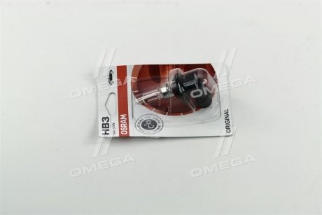 Лампа фарна HB3 12V 60W P20d 1шт.blister (вир-во) OSRAM 9005-01B