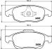 HELLA CITROEN Колодки тормозн.передн.Berlingo 08-,C4 II,C4 PicassoPeugeot Partner 08- PAGID 8DB 355 013-341 (фото 1)