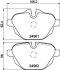 Тормозные колодки дисковые зад. BMW 5 (F10), 5 Touring (F11), X3 (F25), Z4 (E89) 09 - PAGID 8DB 355 013-921 (фото 1)