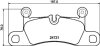 HELLA VW Тормозные колодки задн. Touareg 10-,Porsche Cayenne 10- PAGID 8DB 355 015-101 (фото 1)