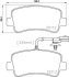 Тормозные колодки дисковые зад. Opel Movano Renault Master III 2.3Dci/2.3Cdti 05.10- PAGID 8DB 355 015-301 (фото 1)