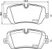 HELLA LANDROVER Колодки тормозные задн.Discovery V,Range Rover IV,Sport 12- PAGID 8DB 355 020-361 (фото 1)