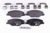 Тормозные колодки перед. Skoda Fabia II-III 11- /VW Polo 10- (TRW) PAGID 8DB355020-521 (фото 2)