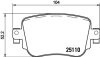 HELLA VW Колодки тормозные задн.Audi A1/Q3,Caddy IV 15-,Skoda Octavia III,Sharan 12- PAGID 8DB 355 021-291 (фото 1)