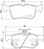 Гальмівні колодки Ford Galaxy, Mondeo V, S-Max Ford Usa Fusion Lincoln Mkz 1.0-3.5 09.06- PAGID 8DB 355 023-301 (фото 1)