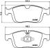 HELLA VOLVO Тормозные колодки передн.XC60 I 16- PAGID 8DB 355 025-261 (фото 1)
