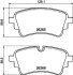Колодки гальмівні, дискове гальмо PAGID 8DB355040941 (фото 1)