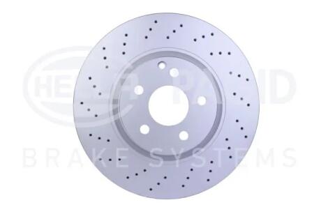 Тормозной диск передний Mercedes S (W221) 2.2D-5.5 10.05-12.13 PAGID 8DD 355 115-011