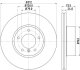 Гальмівний диск перед. BMW 3 (E90/E90N) 320d 05-/X1 (E84) 09- PAGID 8DD 355 115-381 (фото 4)