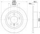 Диск тормозной зад.Mini Countryman (R60), Paceman (R61) 1.6/1.6D/2.0D 08.10-10.16 PAGID 8DD 355 123-001 (фото 4)