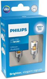Автолампа светодиодная PHILIPS 11961WU60X2