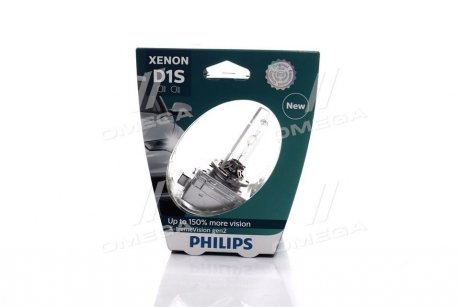 Лампа ксенонова D1S X-treme Vision 85В, 35Вт, PK32d-2 4800К+/-600К (вир-во) PHILIPS 85415XV2S1