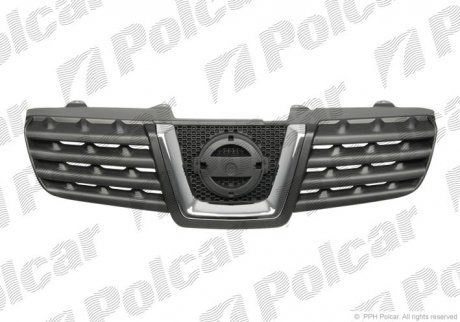 Решітка радіатора Nissan Qashqai 06-09 Polcar 275905