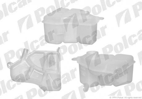 Бачок расширительный Ford Fiesta V, Fusion Mazda 2 11.01-12.12 Polcar 3212ZB-1 (фото 1)