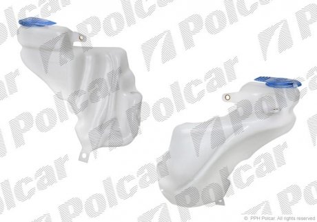 Бачок стеклоомывателя VW Passat B5 97-00 Polcar 9548ZBS-2