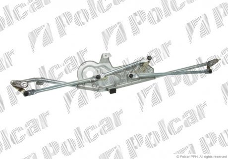 Трапеція склоочисника Ford Galaxy 00-06 /Seat Alhambra 96-10 /VW Sharan 95-10 Polcar 9550MWP1