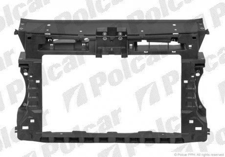 Решітка радіатора VW Caddy/Touran 10-15 Polcar 956304