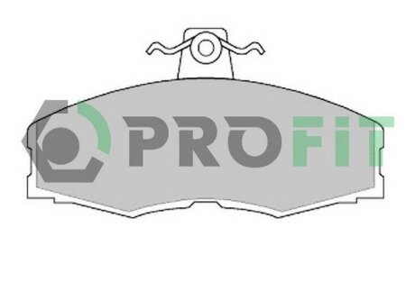 Колодки тормозные дисковые PROFIT 5000-0275